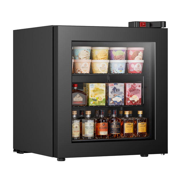 Northair 1.1 Cu Ft Countertop Display Freezer with Glass Door