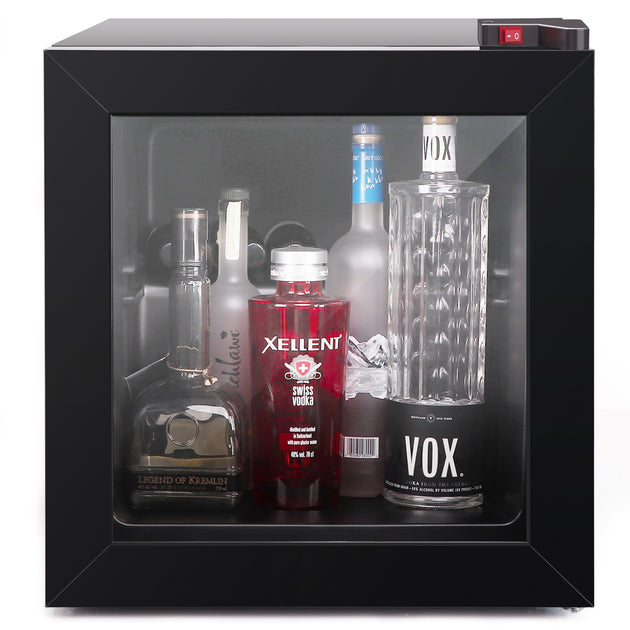 Northair 1.1 Cu Ft Mini Display Freezer with 2 Removable Shelves 7 Tem