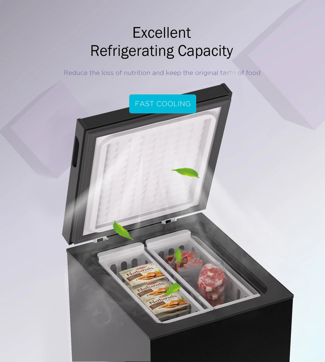 Northair 3.5 cu ft Chest Freezer - Compact & Efficient Frozen