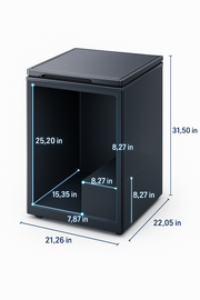 Northair 3.5 Cu.ft Low Temperature Freezer 14 °Fto -40°F with Removable Basket,Free Standing Compact Fridge Freezer for Home/Bars/Clinics/Labs/POS
