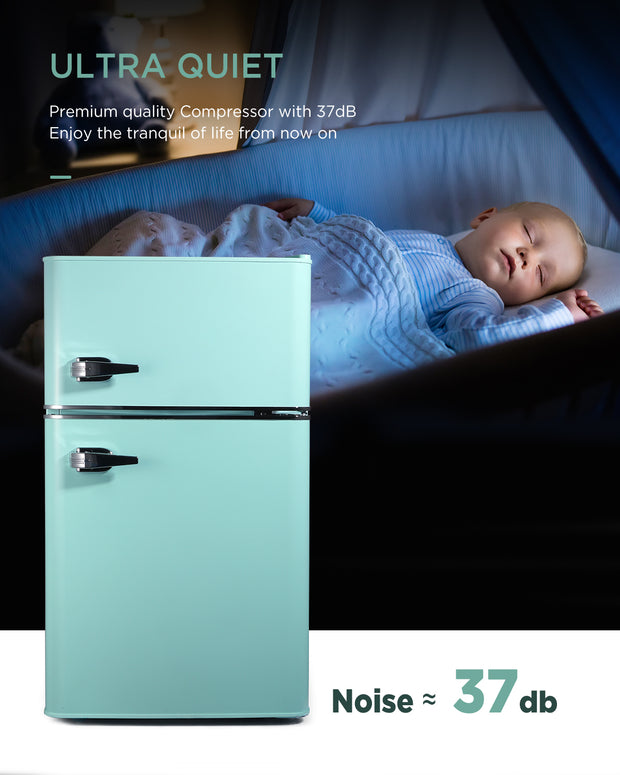 Northair 3.2 cu. ft. Freestanding Mini Fridge with Freezer – northair