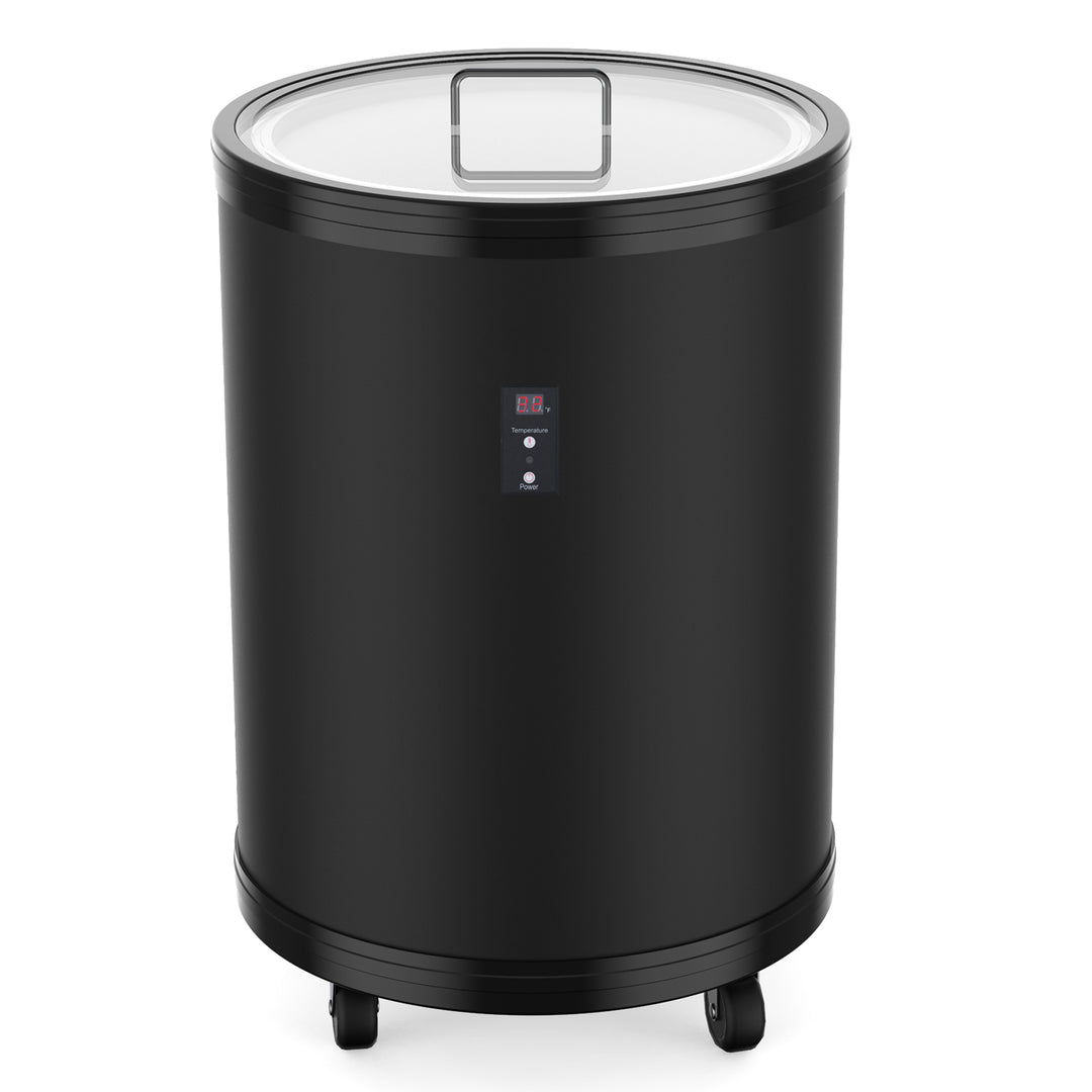 Northair 1.1 Cu. Ft Electric Party Cooler – Stylish Barrel Design