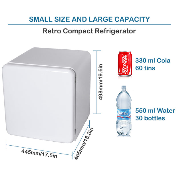 Northair 1.6 cu ft freestanding Mini compact fridge