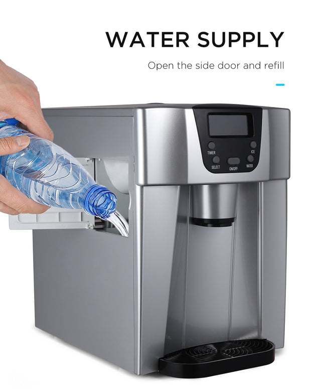  Northair Countertop 2 in 1 Ice Maker with Water