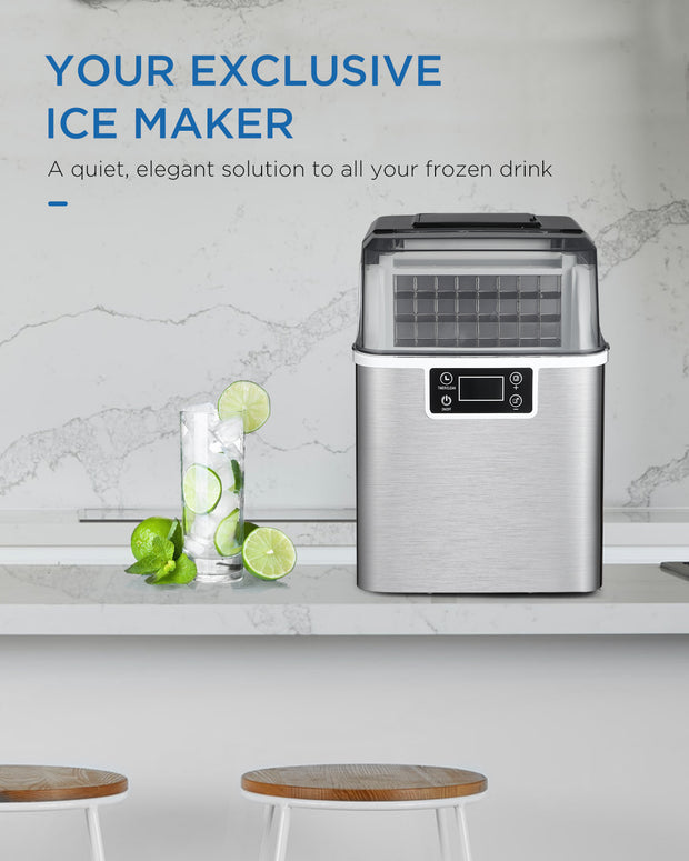 Northair 26 lb. Daily Production Freestanding Clear Ice Maker – northair