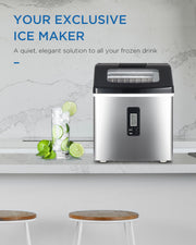 Northair 40 lb. Daily Production Freestanding Clear Ice Maker