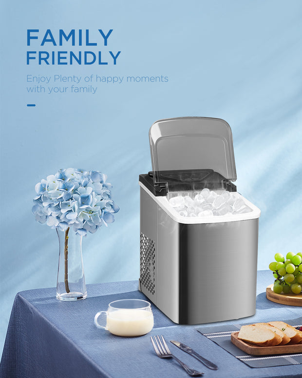 Northair 26 lb. Daily Production Freestanding Clear Ice Maker