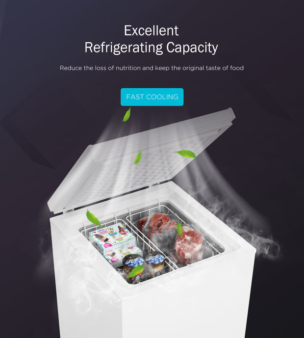 Northair 3.5 cu ft Chest Freezer - Compact & Efficient Frozen Storage –  northair